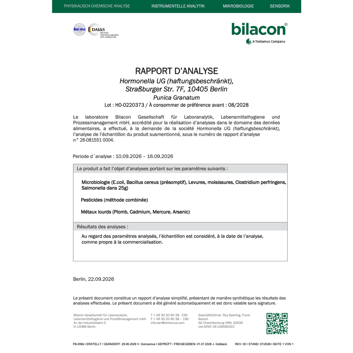Punica Granatum - Pomanox®